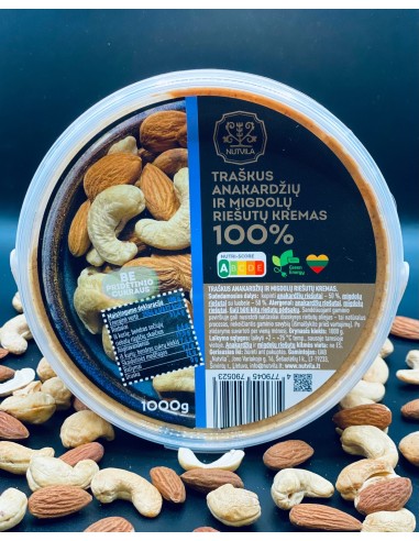 Almond and Cashew Butter, 1kg