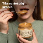 Traškus lazdynų riešutų kremas