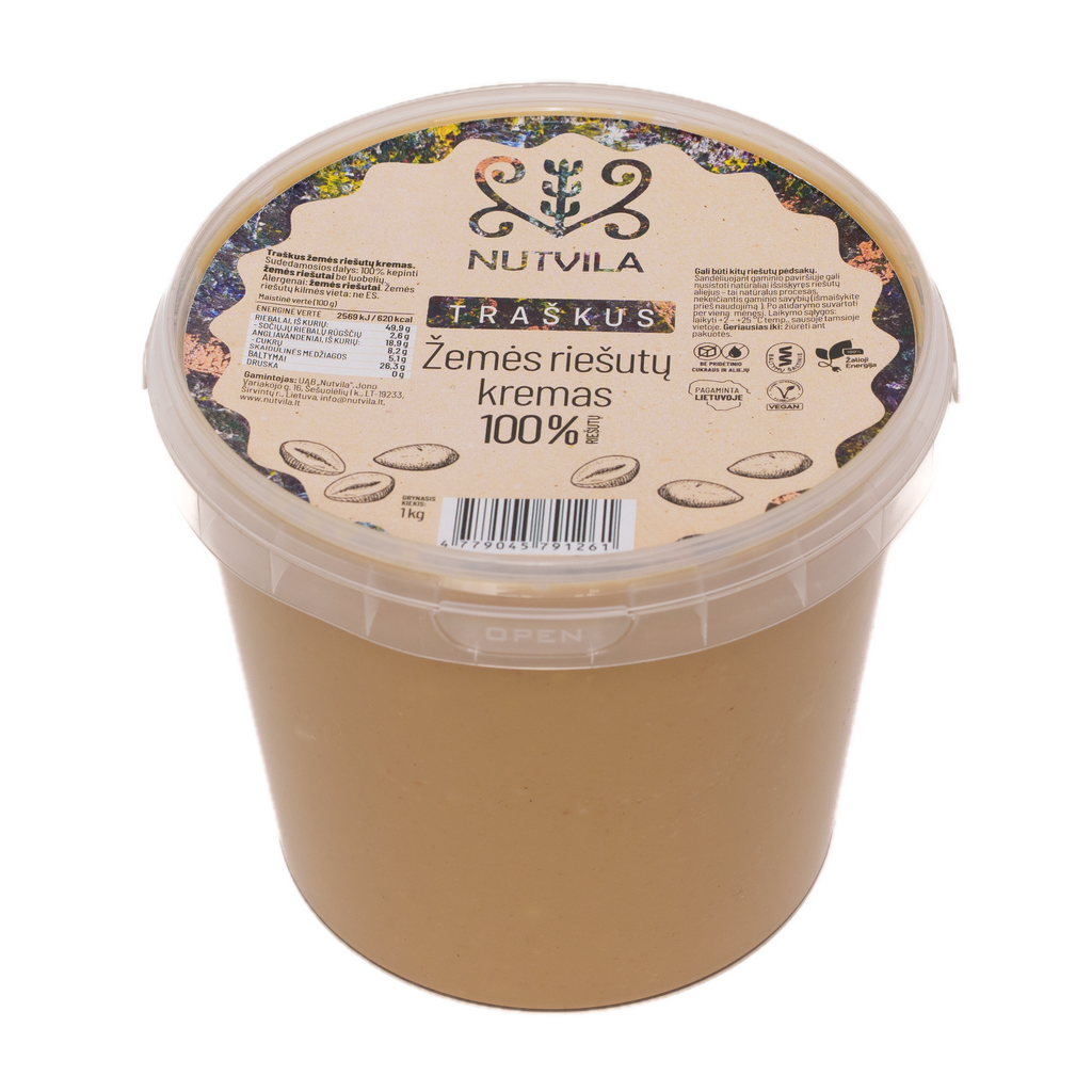 Traškus žemės riešutų kremas – papildomas produkto vaizdas